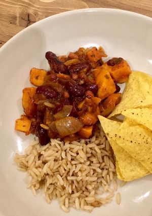 A picture of Super Easy Veggie Chilli.