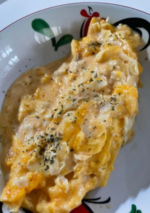 Foto resep Omelette Creamy ala Mak Kalun