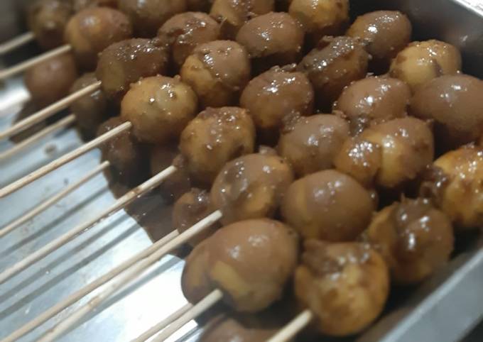 Sate telur puyuh