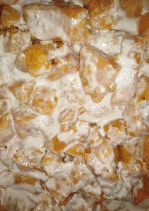 A picture of Coconut pumpkin#endyearchallenge.