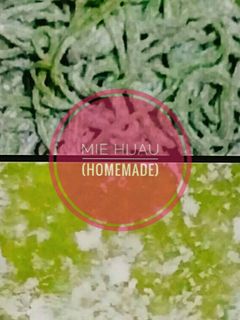 Foto resep Mie Hijau/Sawi Homemade (bisa kulit pangsit juga)