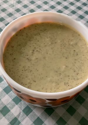 Une photo de Sauce salade au roquefort, moutarde et persil