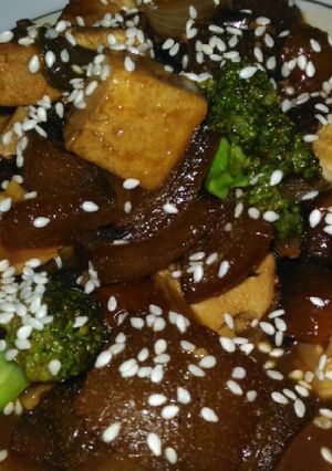 Foto resep Tumis kikil & tahu, terlalu...