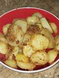 Patatas con ajo al horno
