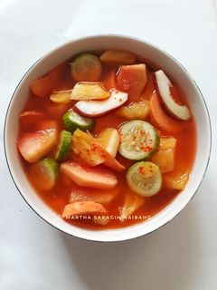 Foto resep Asinan Buah Campur