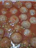 Albóndigas en salsa de tomate