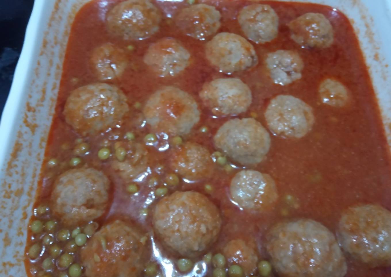 Albóndigas en salsa de tomate