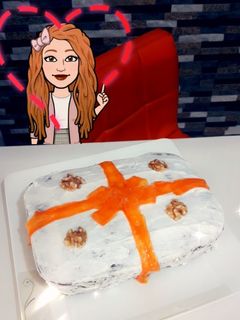 صورة لوصفة كيك الجزر 🥕🥧