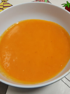 Una foto de Crema de calabaza