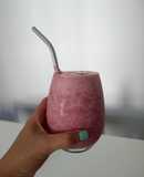 Licuado de frutillas