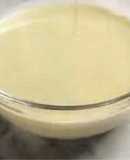 Salsa blanca con leche de almendras!