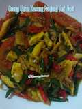 Oseng Utren Kacang Panjang Teri Nasi Mommylicious