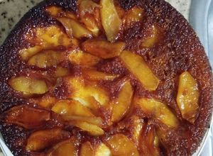 Una foto de Torta de Manzana Invertida