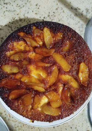 Una foto de Torta de Manzana Invertida