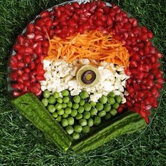 A picture of Tricolor salad.