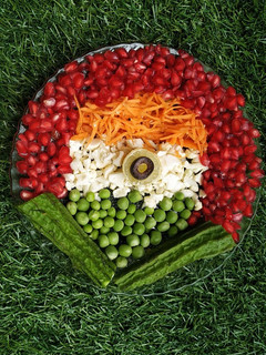 A picture of Tricolor salad.