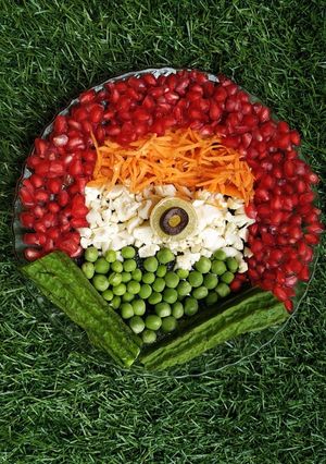 A picture of Tricolor salad.