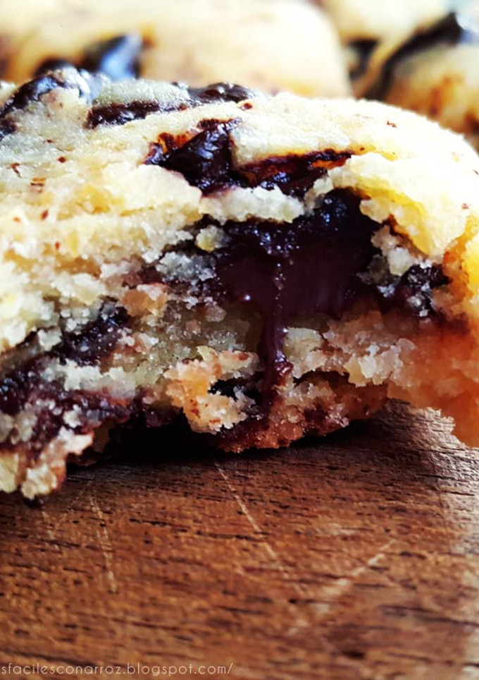Una foto de Sorprendentes galletitas con chips de chocolate (SIN GLUTEN, SIN
