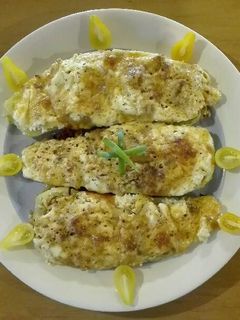 Töltött cukkini recept fotója