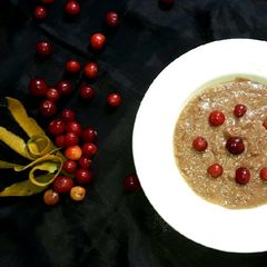 A picture of Mango Cherry Kheer#theme mango#post 1.