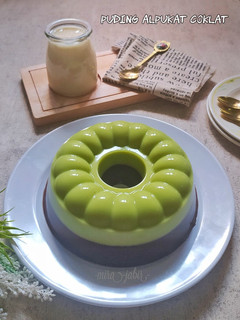 Foto resep Puding Alpukat Coklat