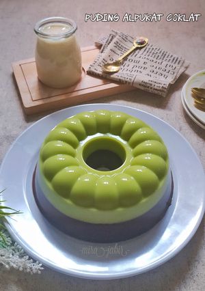 Foto resep Puding Alpukat Coklat