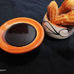 A picture of Eggless Churros.