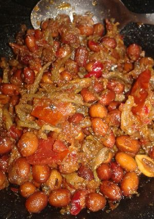 Foto resep Sambalado teri kacang