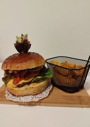 Une photo de Burger maison 🍔