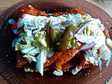 Enchiladas rellenas de pollo