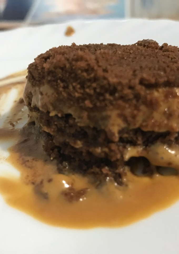 Una foto de Chocotorta
