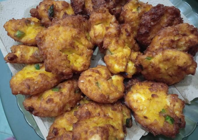 Perkedel Jagung + Tahu