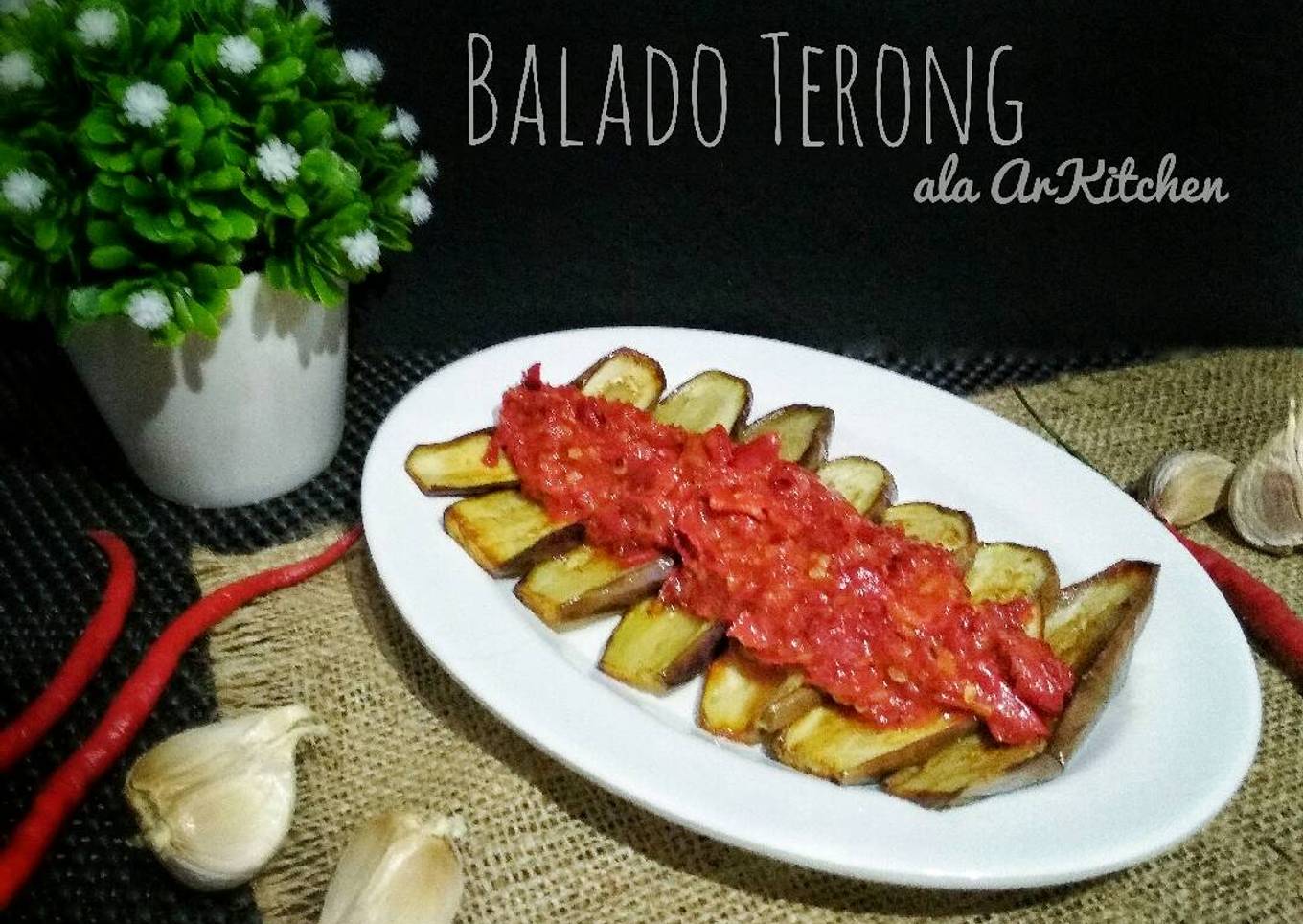 49. Balado Terong ala ArKitchen (bumbu pisah)