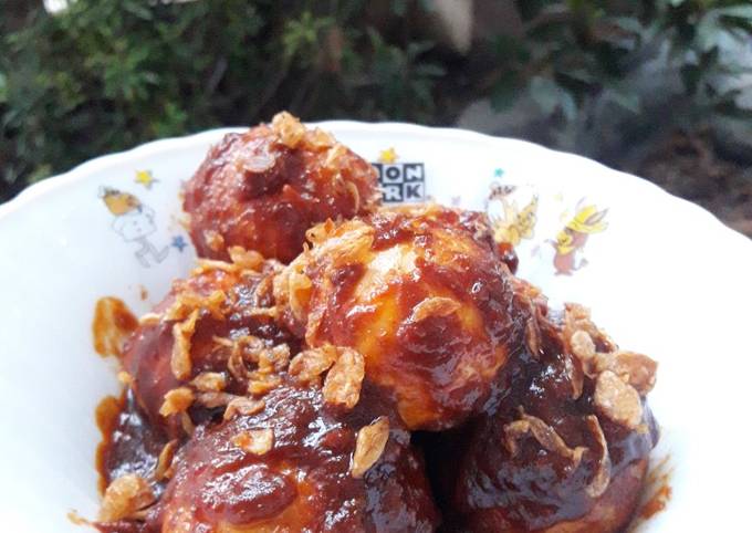 Anti Ribet, Buat Telur balado simpel (bubuk desaku) Yang Sederhana