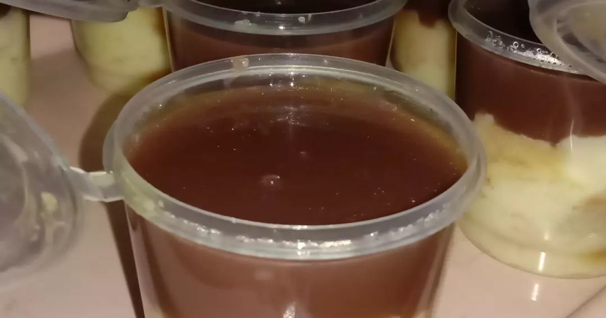 Resep agar agar roti tawar santan cup rumahan enak dan mudah - Cookpad