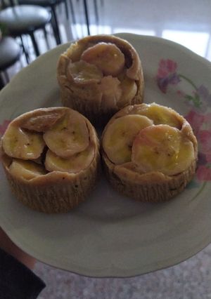 Foto resep Bolu pisang oatmeal no mixer no oven