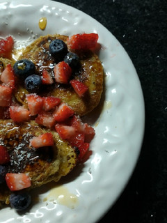 Una foto de Hotcakes saludables de banana 🥞🍌