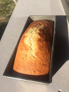 Una foto de Budín de banana súper fácil