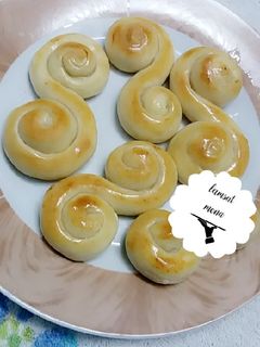 صورة لوصفة معجنات على شكل حلزون 😋