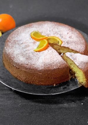 Foto di Torta di pan d’arancia con gocce di cioccolato