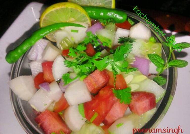 Simple Way to Make Speedy Kachumber salad