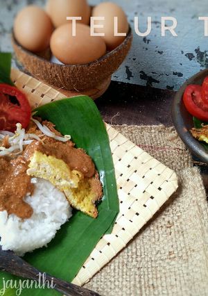 Foto resep Tahu telur kepyok daun mangkokan