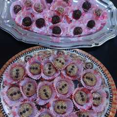 Una foto de Dulces sin horno con muy pocos ingredientes 🍪