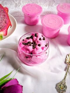 Foto resep Ice Cream Buah Naga