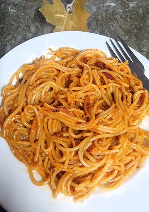 A picture of Simple Pizza chowmein.