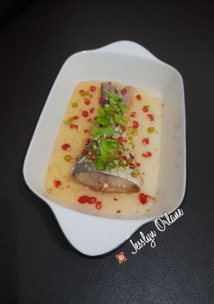 Foto resep Pla Neung Manao 🐟 Ikan Kukus Thai | Segar, Asam, Manis, Pedas, dan Wangi! 🌿