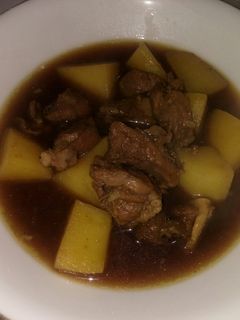 Foto resep Semur Daging Kambing kentang Magic com ala anak kost