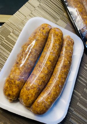 A picture of Hungarian-style Beef Sausage.