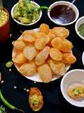 Whole Wheat and Semolina Golgappa (Aate Suji ke Golgappe)