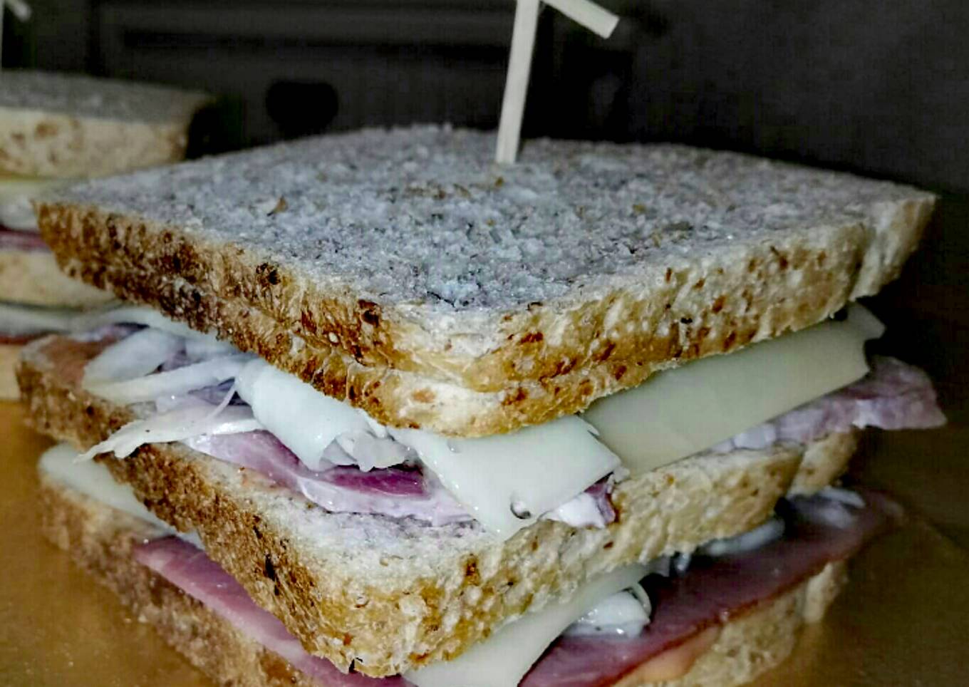 New Jersey Sloppy Joe (sándwich doble americano)